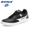 BOTAS Bona 2022 New Designers Classics SkateBoarding Shoes Men de alta qualidade Antiskid Sport Shoes Man Plataforma Casual Tênis Casual