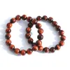 Decorative Figurines 1 Strand 8-10 MM High Quality Natural Red Tiger Eye Stone Crystal Bracelet