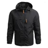 Jaquetas masculinas 2024 homens com capuz capa de chuva inverno impermeável pele tático jaqueta militar esporte caminhadas windbreaker protetor solar roupas do exército