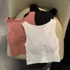 Damen-Tanktops, Sport-BH für Frauen, solides Yoga-Oberteil, Fitnessstudio, Fitness-Pad, Mädchen, aktive Kleidung, Workout, Laufen, Sportbekleidung, atmungsaktiv, weich, freie Größe