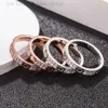 Designer Cartera Jewelry Bague étoilée Bagues d'amour Bague à ongles Designer pour femme Acier titane Or rose Plaqué argent avec diamant complet pour homme Bagues de mariage Engageme