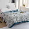 Koce w stylu czeski muślin bawełniany bawełniany łóżko rzucaj pościel Coverlet miękki śpiący piknik piknikowy wystrój domu