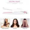 Irons Hair Curling Iron Straightener Travel Curler USB Cordless Rechargeable Wireless