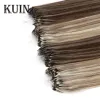 Extensions Extensions de cheveux naturels humains droits réel brésilien Remy boucle anneau Extensions de cheveux 40g/50 g/ensemble anneau cheveux