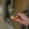 Klein Tools NCVT-6非接触ボルトテスター、統合レーザー距離測定、LEDおよび可聴アラームを備えた12-1000V ACペン、ポケットクリップ