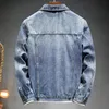 5XL 6XL Jeansjacke Herren Marke Ruffian Casual HipHop High Street gutaussehend lose Student Tooling Top 240311