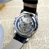 Oguras Hollow Tourbillon Automatic mécanical watch mens High-Grade Luminal imperroproping watch mens célèbre marque