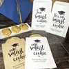 Present Wrap 25st Graduation Party Decor One Smart Cookie Favor Bags Class of 2024 High School