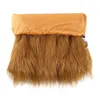 Vêtements de chien Pet Lion Perruque Costume Chat Couvre-chef Petit chapeau Coiffe drôle pour Po Shoots Cospaly Party