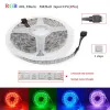 Strisce LED 5m 10m 15m RGBW RGBWW RGB LED Strip Light 5050 SMD 2835 Nastro flessibile Luces Room Light Decor DC12V IR WiFi Remote Contoller LL