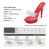 Dress Shoes Sandals womens crystal shoes Word strip 2020 new summer fashion 13cm15cm wild sexy high heels with non-slip transparentOR5R H240321