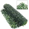 Fleurs décoratives 1x murs de la plante artificielle Foliage Haidge Herbe Mat à herbe Panneaux de clôture de clôture Turf Turf faux vert 40cm 60cm