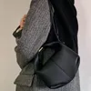 Hobo Women Niche Design Fashion Genuine Leather Shoulder Bag Crossbody Bento Dumpling Bags