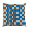 Pillow Throw Covers Modern Simple Cover 45x45 Geometric Living Room Decoration Polyester Linen Gift Bed Velvet E0158