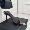 Sapatos casuais designer de moda mulheres sexy senhora nu couro patente tiras pontiagudas dedo do pé alto sandálias zapatos mujer