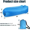Gear Camping Ierable SOFA LAZY BAG 3 Säsong Ultralight Down Sleeping Bag Air Bed Ierable Soffa Lounger Trending Products