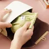 Bolsas de almacenamiento Bolsa elástica de pana - Bolso de mujer Mini maquillaje Suministros de viaje de gran capacidad