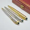 classica penna a sfera argento CT cancelleria per ufficio aziendale Fornisce penne di ricarica alla moda per il regalo di compleanno