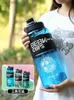 Bottiglie d'acqua Robuste 2L 3L Borraccia da palestra più grande per borraccia sportiva con cannuccia Borraccia da scuola BPA FREE Bottiglie per bevande Bollitore da viaggio yq240320