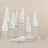 2 stks Nieuwe Witte Neusspray Pomp Lege Plastic Flessen Hervulbare Spuit Gezondheid Neus Mist Voor Medische Verpakking Accessoires