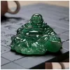 Tea Pets Change Color Pet Buddha Statue Fengshui Figurine Craft Ornament Home Decor 240124 Drop Delivery Garden Kitchen Dining Bar Tea Dhuua