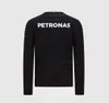 قمصان الرجال الجديدة Petronas Motorsport F1 T-Shirt Team Summer Black White White Quick-Dry-Dryable Jersey anti-uv لا تتلاشى R24