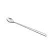 Spoons (Set Of 12)Stainless Steel Mixing Spoon Lengthened Ice Tip Thickened Bar Spoon-ABUX