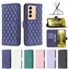Phone Cases For OPPO Realme 12 11 C67 A59 A79 A58 Reno 11F Find X7 Pro Plus 4G 5G Grid Wallet Leather Case Luxury