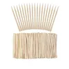 Bâtonnets d'épilation jetables, 100 pièces, abaisse-langue lisse, visage, sourcils, applicateur d'épilation, spatules pour le corps, petit bois