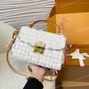 Projektantki luksusowe kobiety na ramionach oryginalne mody torby ręczne torebki torebki torebki Croisette marka Klasyczna portfel wysokiej jakości skórzane torba sprzęgła