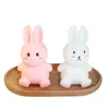 squishy bunny stress balls 장난감 토끼 반죽 볼 짜기 볼 감각 고기 장난감은 긴장을 풀고 부활절 바구니를 위해 집중합니다.