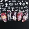 False Nails Halloween Luminous Nail Art Stickers Easy To Use And Remove For Women Ladies Girls