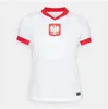 2024 2025 Polens Lewandowski Soccer Jerseys Polonia 23 24 Krychowiak Grosicki Zielinski Milik Zalewski Szymanski Polish Shirt Men Kids Kit Kit Kit