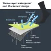 Handskar vattentäta utomhusstrumpor som andas varma strumpor för skidåkning av vattensporter Vandring cykling bergsklättring och ridning