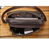 Bag Genuine Leather Men's Business Small Fashion Korean Cowhide Shoulder Messenger Casual Male Handbag Mobile Phone