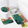 Tapetes de banho Casa Banheiro Piso Anime Animal Estilo Pé Tapete Moderno Acessórios Tapete Banheiro Banheira Anti-Slip Tapete