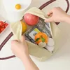 Cartoon Lunch Bag Portable Cute Pet Oxford Cloth Thickened Insulation Fresh Handheld Ice Pack Box 240320