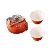 Teaware Set Ceramic Tea Set Gift Maker Water Cup Lucky Pot For Holiday Gift Daddy Year Table Decor Home