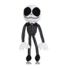 2024 Brinquedo de pelúcia de pelúcia Halloween Skeleton Jack Thriller Namorada Lisa boneca Infantil Playmate Decoração de casa Meninos Meninas Aniversário Dia das Crianças Natal