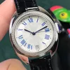 Womans Watch Automatic Mechanical 2824 Movement 31 35mm Watches Sapphire Fashion Business Wristwatches Montre De Luxes Leather Strap