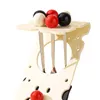 Vorken 6x Nieuwigheid Fruitvork Met Houder Herbruikbare Decoratieve Partij Favor Eettafel Decoratie Voor Picknicks Bruiloft Keuken Cadeau