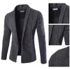 Giacche da uomo Cappotto da uomo Elegante giacca casual con colletto rovesciato 3 colori Business Slim Fit manica lunga per lavorare