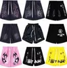 2024 Homens Designer Shorts Moda Verão Retro Solto Shorts Hell Star Homens e Mulheres Casais Casuais High Street Solto Verão Casual Esportes Quinto Shorts