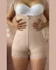 Intimo modellante da donna Manica corta Controllo della pancia Fajas Shapewear Cinture di recupero postnatale per le donne Rimuovi la pancia Cinture colombiane originali