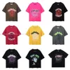 T Shirt Mens T Shirts Poloshirt Shirt Sp5der Spider 555 Womens T-shirt Fashion Street Clothes Web Pattern Summer Sports Wear Designer Top European S-XL