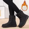 Shoes Women's Boots Super Warm Winter Boots With Heels Snow Boots Short Boot Female Winter Shoes Waterproof Boots zapatos para mujeres