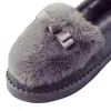 Buty Covoyyar 2023 Ciepłe buty zimowe Śliczne łuk balet balet płaski miękki futra bawełniane buty bawełniane botki kostki śniegowe poślizg na WFS1021