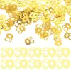 Party Decoration 1200 Pcs Sequins Man Memorial Gifts 50th Wedding Anniversary Decorations Confetti