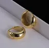 Trendy 18K Gold Plated Hoop Huggie Earring INS Style Dangle Earrings Eardrop Women Classic Circle Designer Brand High Quality Jewelry Accessories