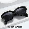 Solglasögon Retro Square Fashionable Artikel Vintage Eyewear Accessory Sun Protection Mens Women Hip Hop Shade Glasses